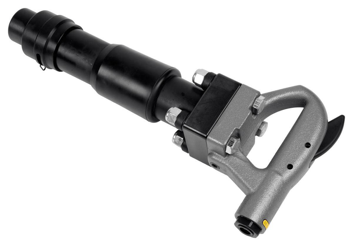 JCT-3623, 4" Stroke, Hex Shank, 4-Bolt Chipping Hammer