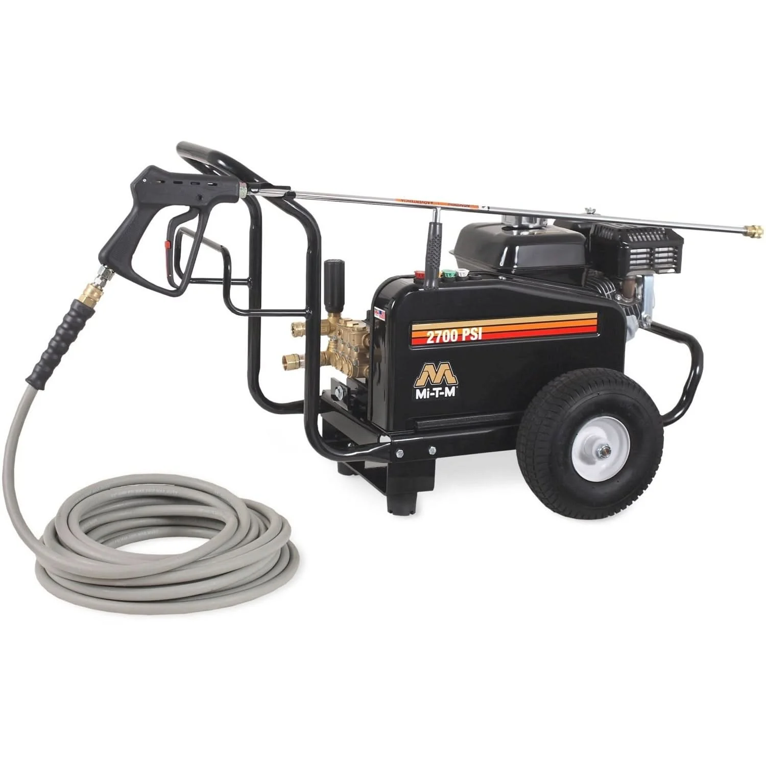 Mi-T-M JCW-2703-0MHB JCW Series 2700 PSI Gasoline Belt Drive Cold Water Pressure Washer