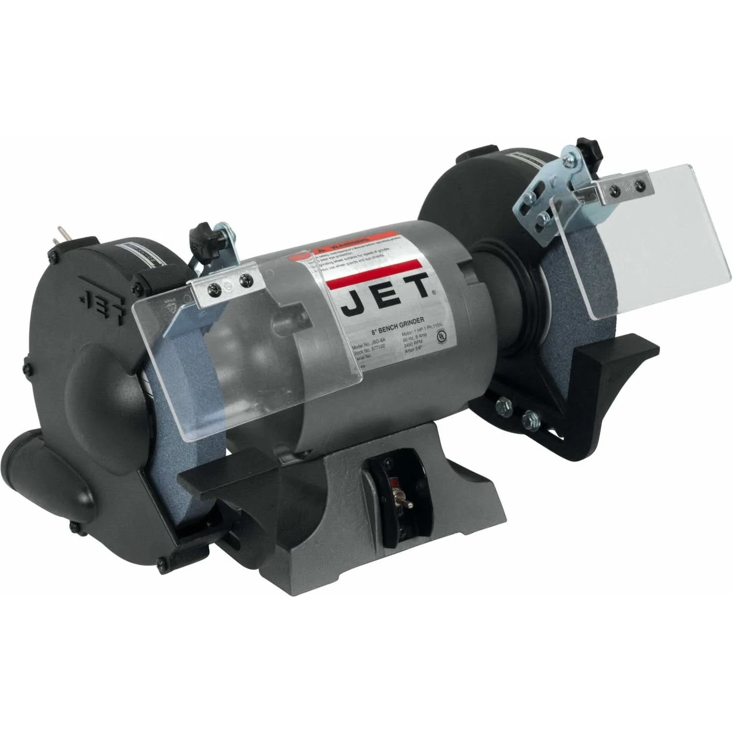 Jet 577102 JBG-8A, 8" Shop Bench Grinder