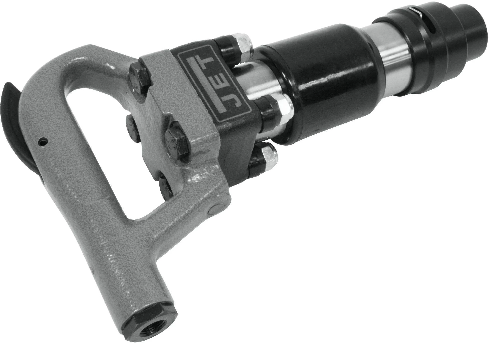 Jet Tools 550622 JCT-3622, 4" Stroke, Round Shank, 4-Bolt Chipping Hammer