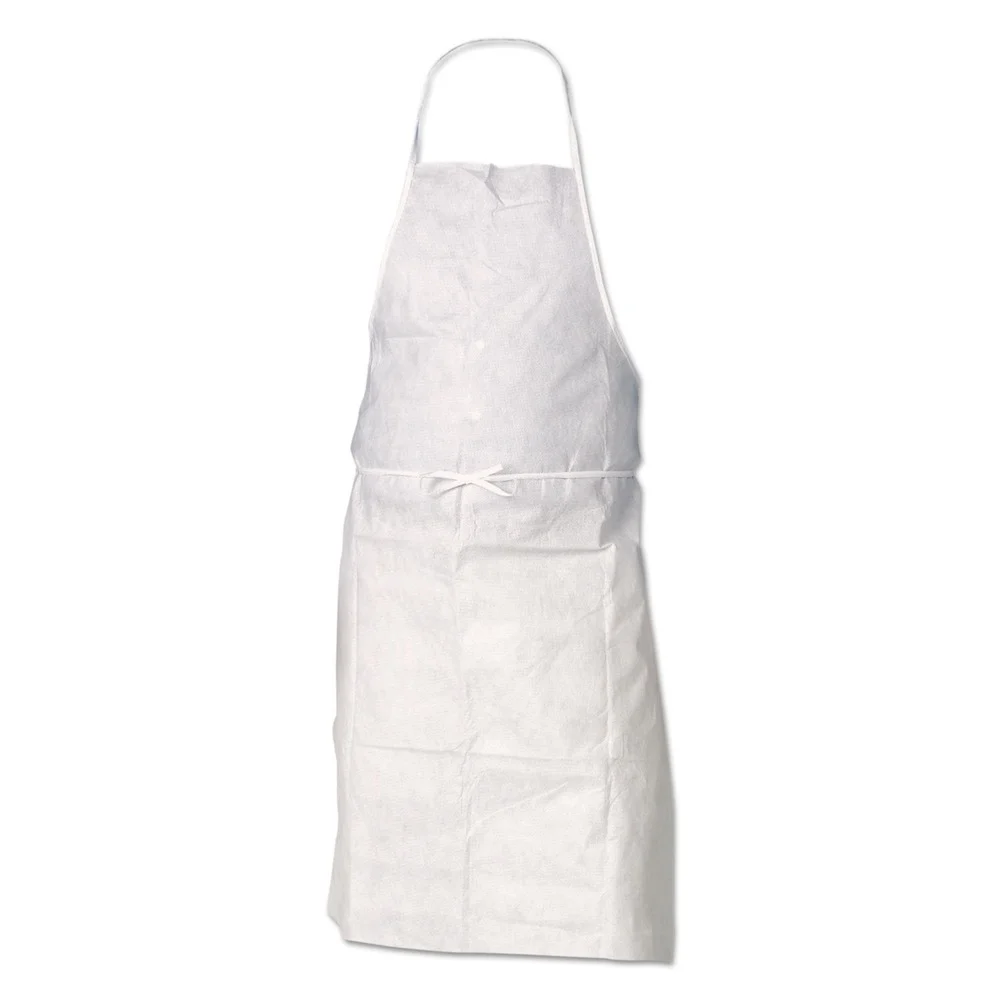 Ansell 28 in. x 40 in. A20 Apron - One Size Fits All/White (100/Carton)