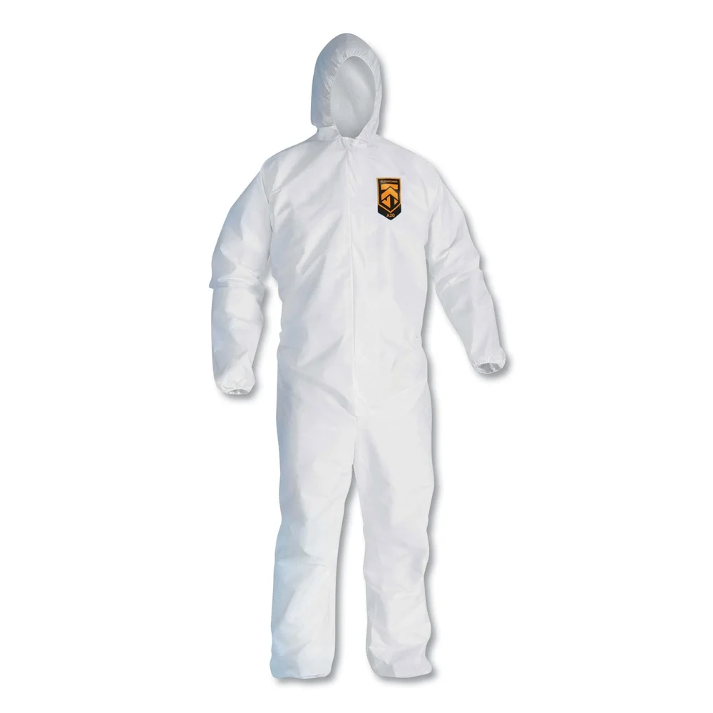 Ansell A20 Breathable Particle Protection Coveralls - 3X-Large/White (20/Carton)