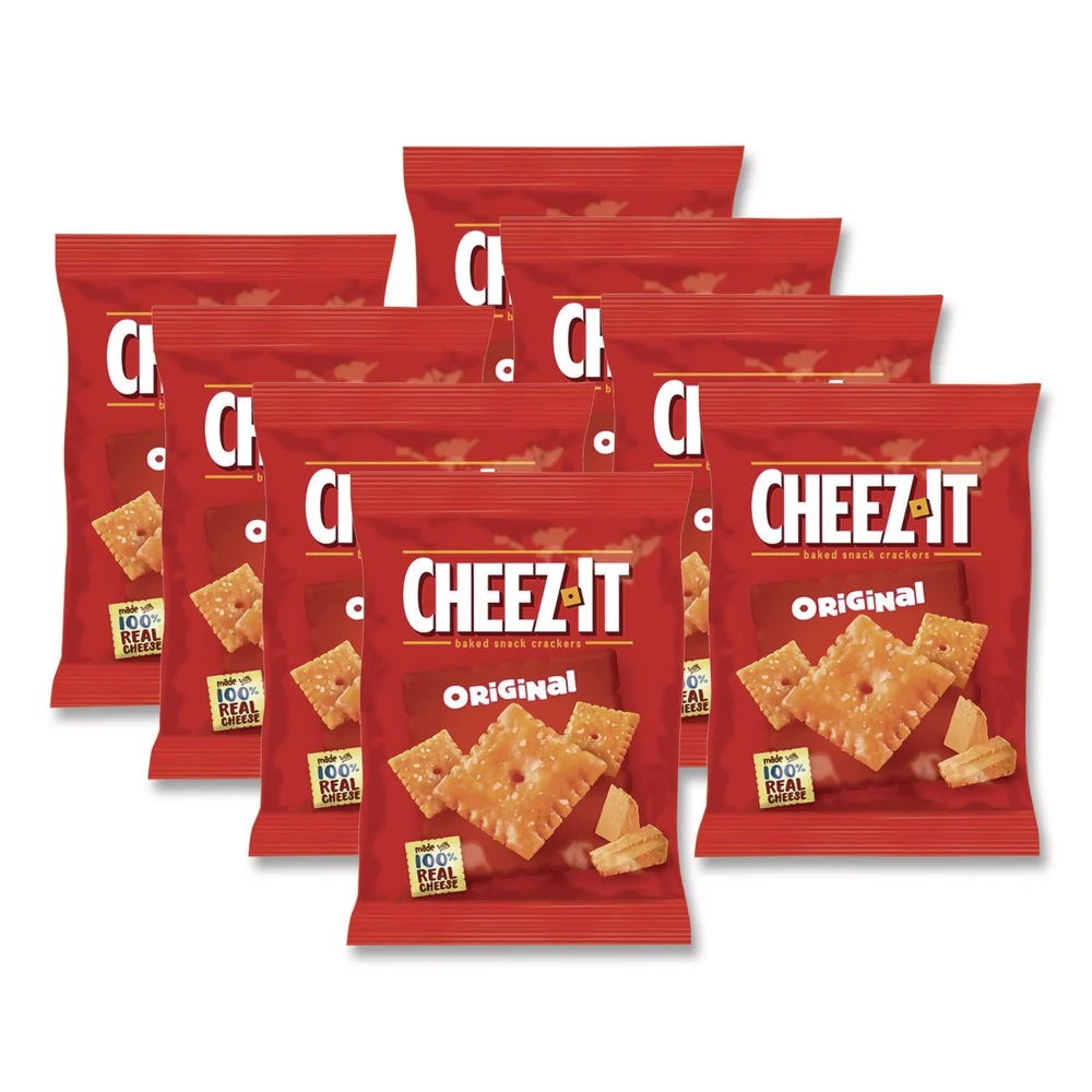 Sunshine 1.5 oz. Single-Serving Snack Pack Cheez-It Crackers (8/Box)