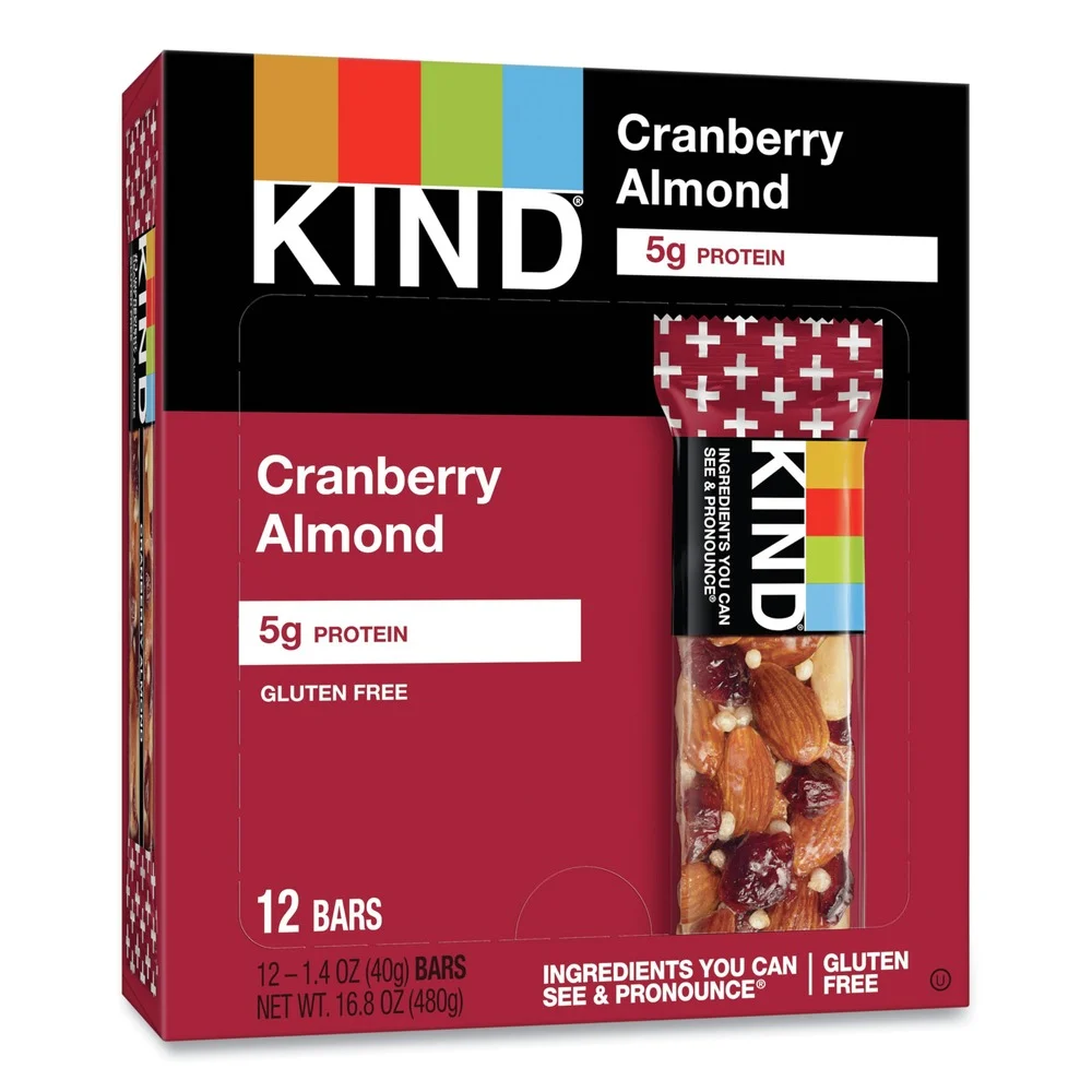 KIND 1.4 oz. Cranberry Almond Nutrition Boost Bar (12/Box)