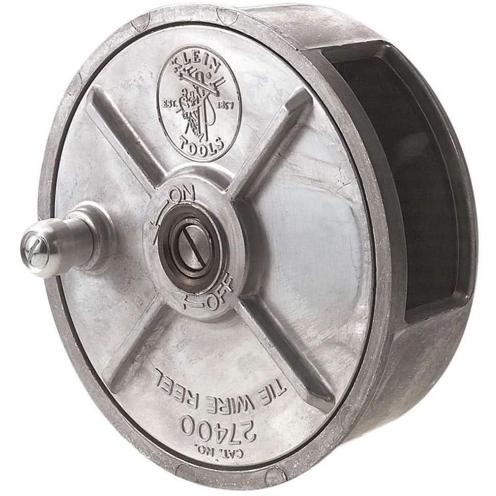 Klein 27400 Tie Wire Reel, Lightweight Aluminum