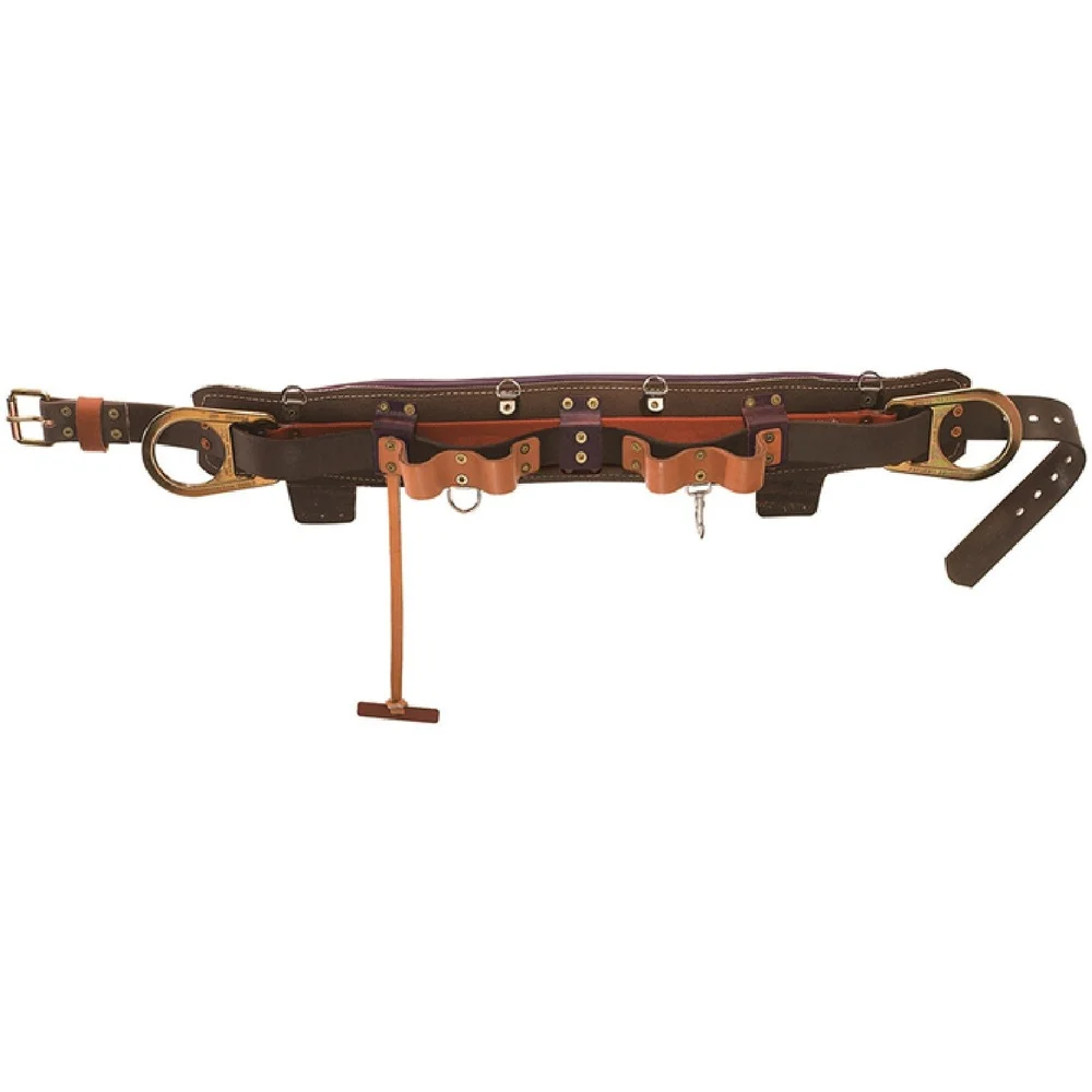 Klein Tools 46 in. to 54 in. Body Belt Style - Brown