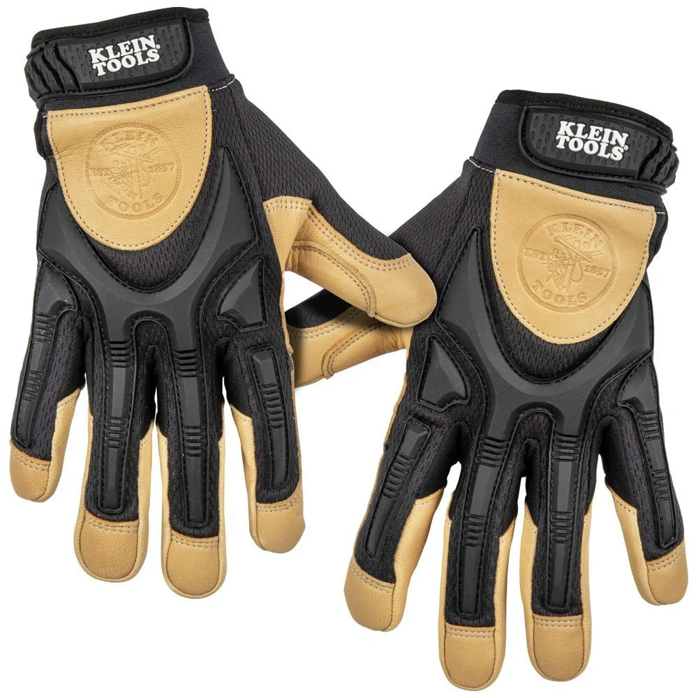 Klein Tools Leather Work Gloves - Large