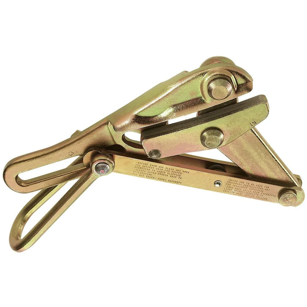 Klein Tools 9 in. Curved Jaw Grip for EHS Cable with Latch