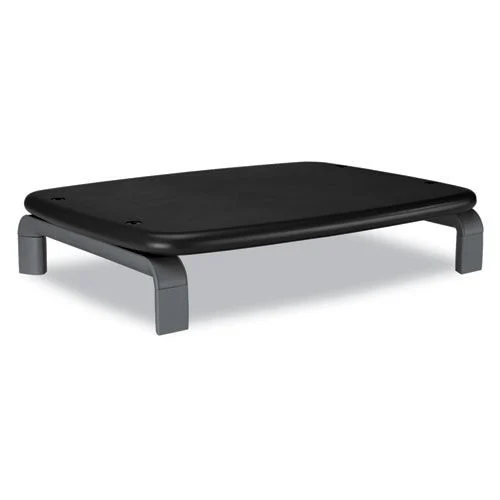 Kensington 11.5 in. x 9 in. x 3 in. Monitor Stand with SmartFit For 21 in. Monitors - Black/Gray