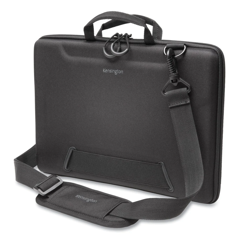 Kensington LS520 13.2 in. x 1.6 in. x 9.3 in. EVA/Water-Resistant Stay-On Case Devices Up to 11.6 in. - Black