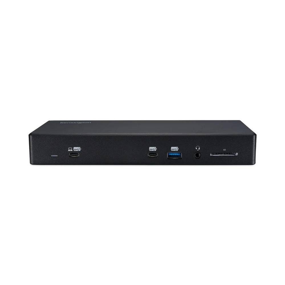 Kensington SD4850P USB-C 10 Gbps Dual Video Driverless Docking Station - Black