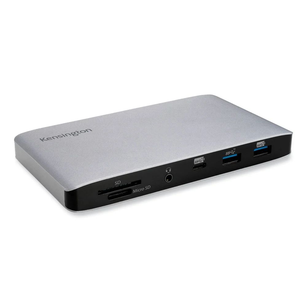 Kensington SD2480T Thunderbolt 3 Dual 4K Docking Station - Silver/Black