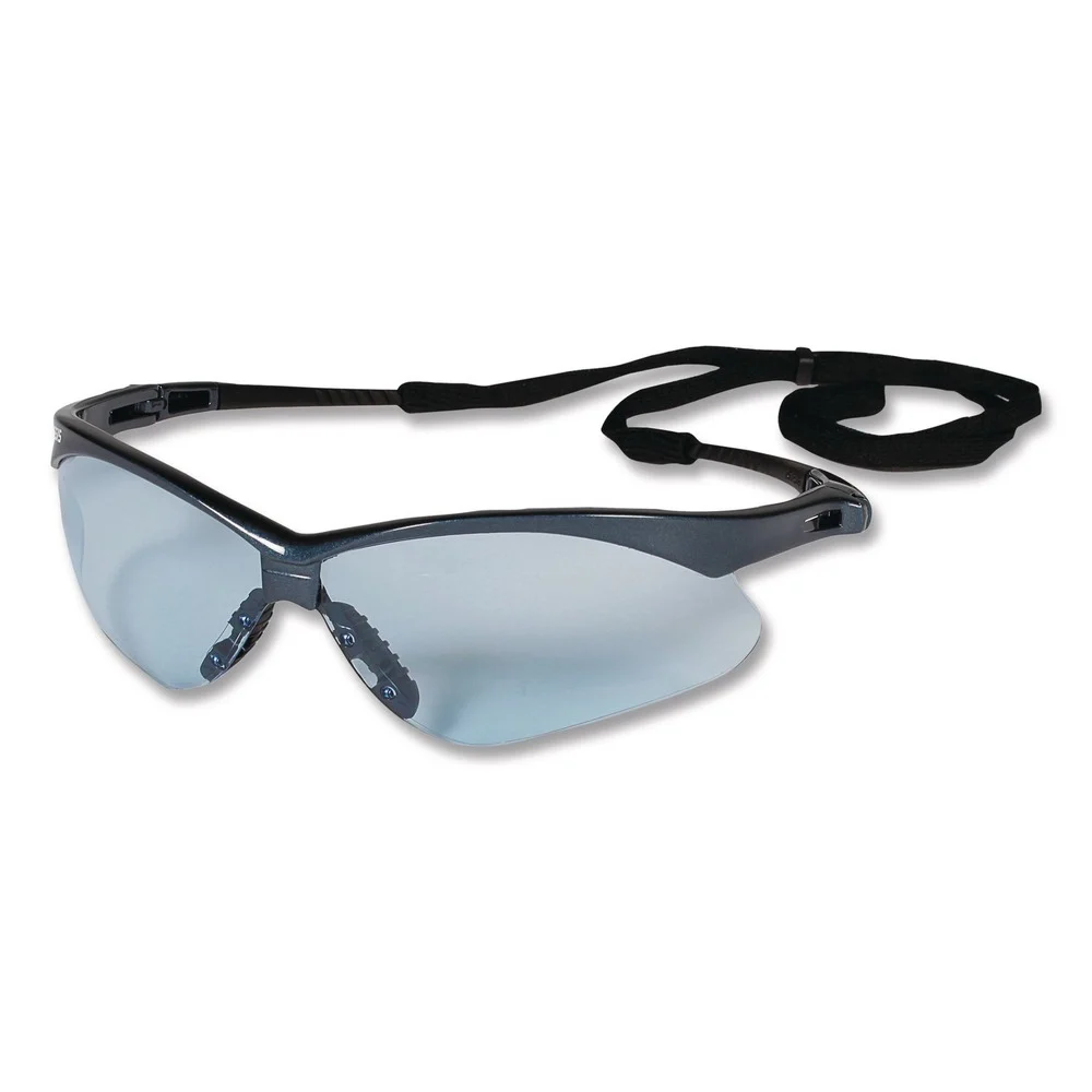 Ansell Nemesis Safety Glasses - Blue Half Frame/Light Blue Dual Lens (1/Box)