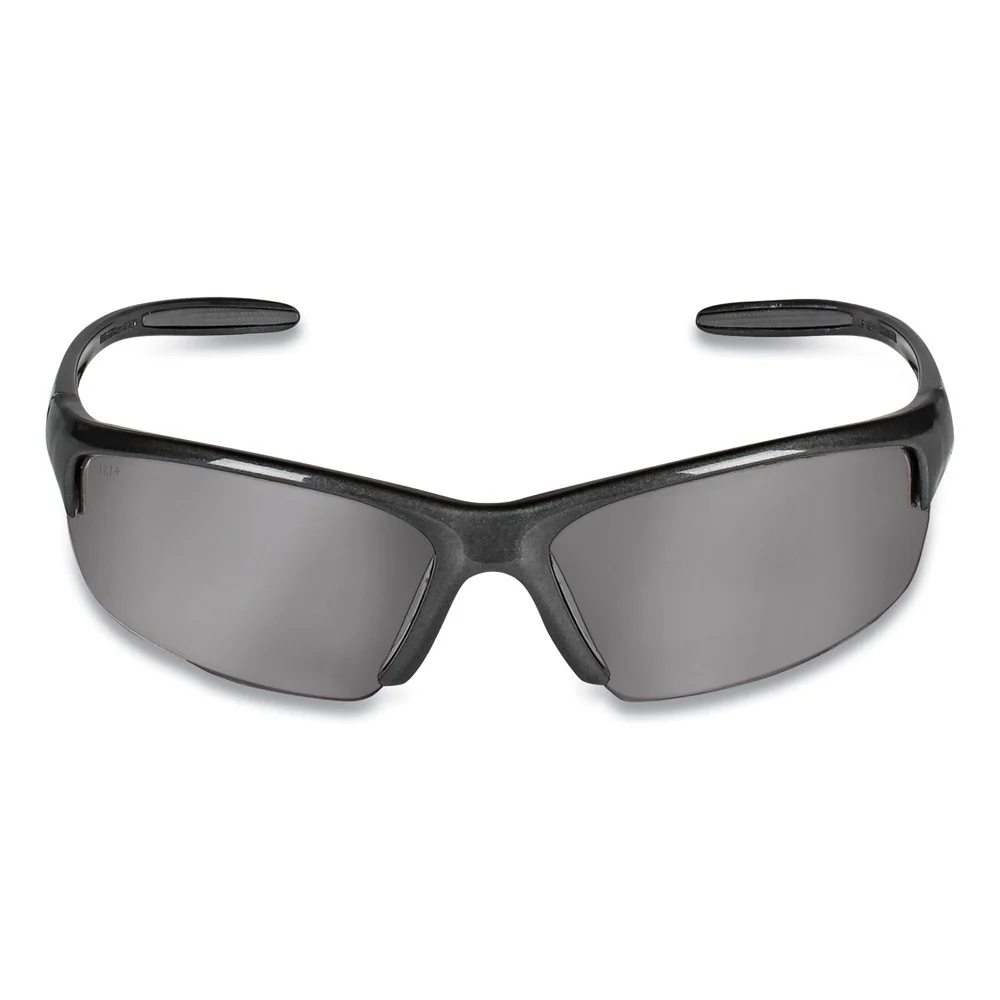Ansell Equalizer Safety Glasses - Gunmetal Half Frame/Smoke Dual Lens (1/Box)