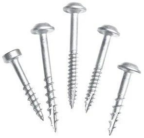 Kreg #8 x 2-1/2" Coarse Zinc Pocket Hole Screws, 50-Pack