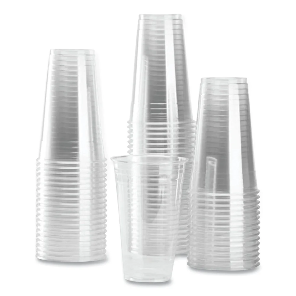 Karat C-KC24 24 oz. PET Plastic Cups - Clear (600/Carton)