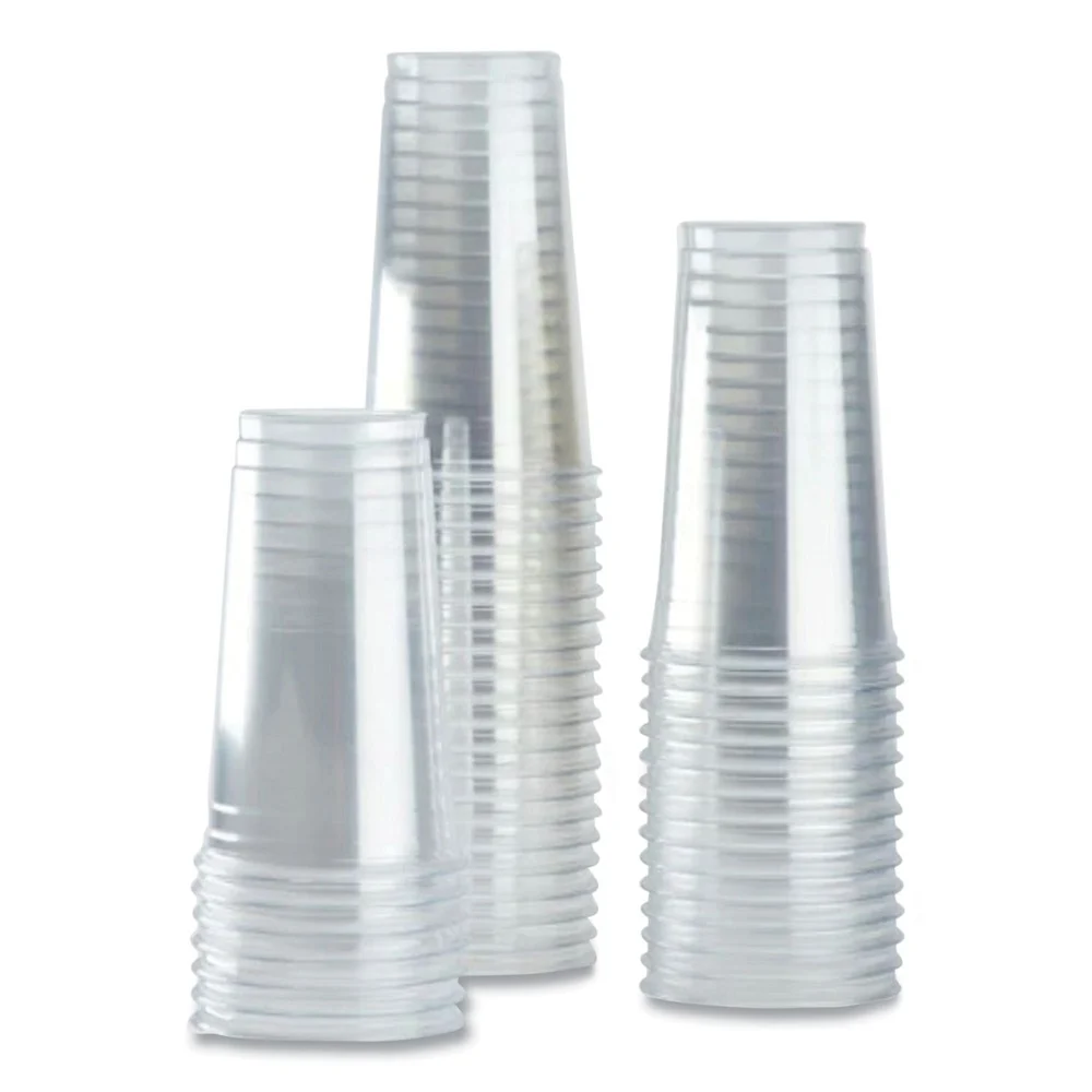 Karat C-KC32 32 oz. PET Plastic Cups - Clear (300/Carton)