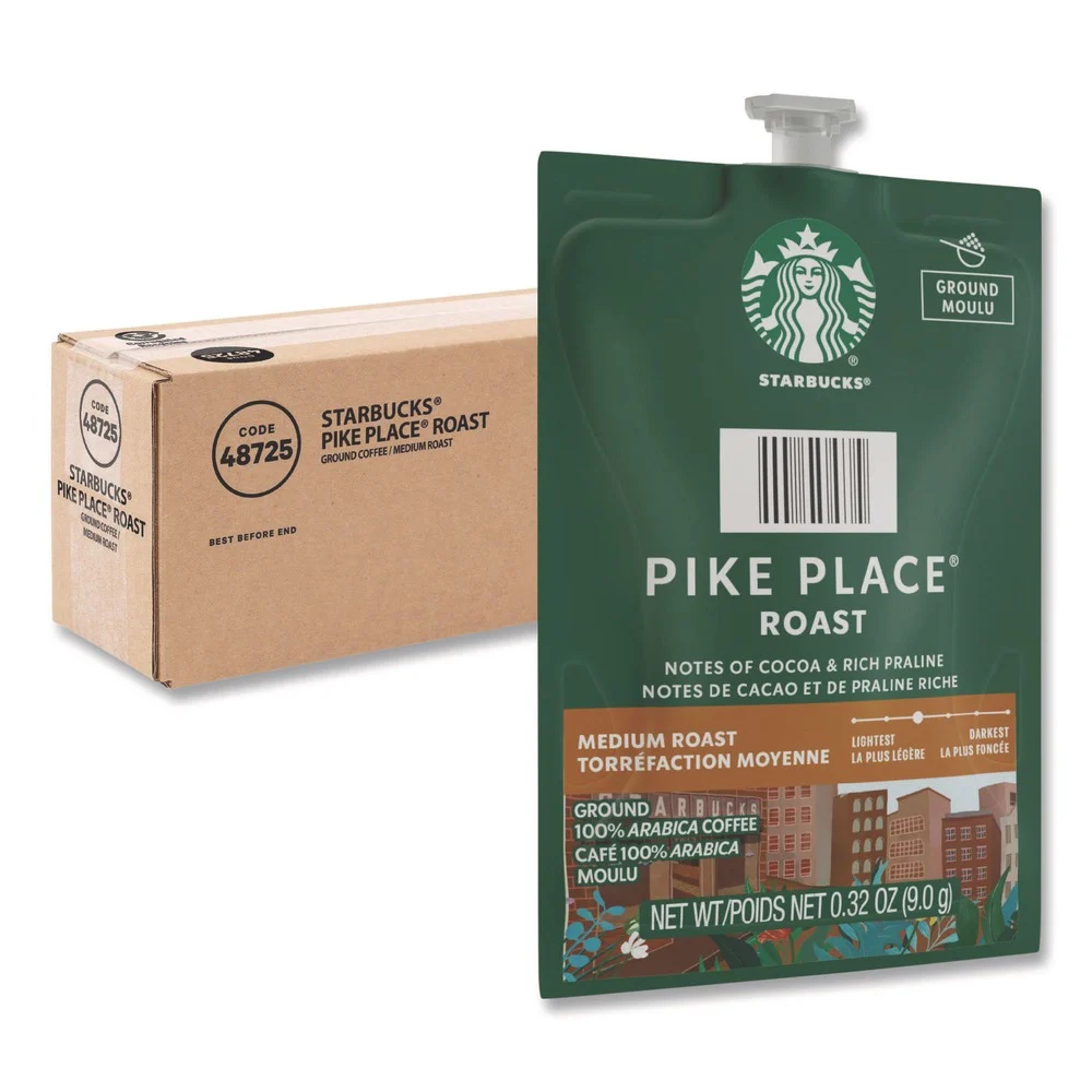 FLAVIA Starbucks Pike Place Roast Coffee Freshpack (38/Carton)
