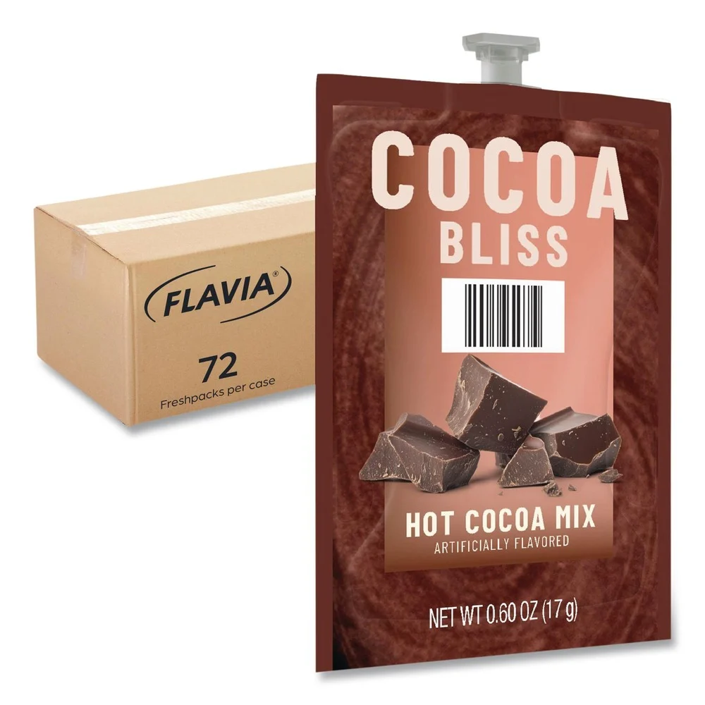 FLAVIA Cocoa Bliss Hot Chocolate Mix - Chocolate (72/Carton)