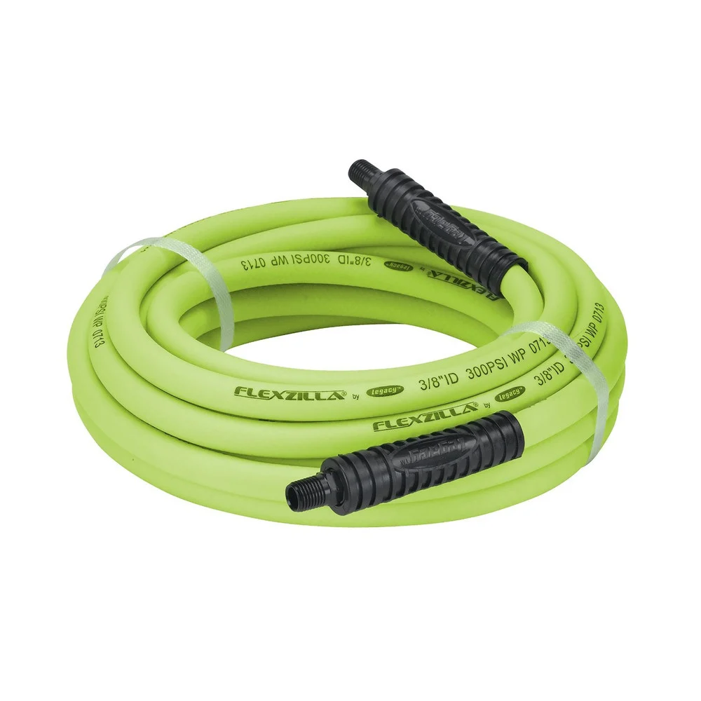 Legacy Mfg. Co. 3/8 in. x 35 ft. Flexzilla ZillaGreen Air Hose with 1/4 in. Ends