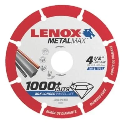 Lenox 2044470 METALMAX Diamond Grit 6-in Cutting Wheel