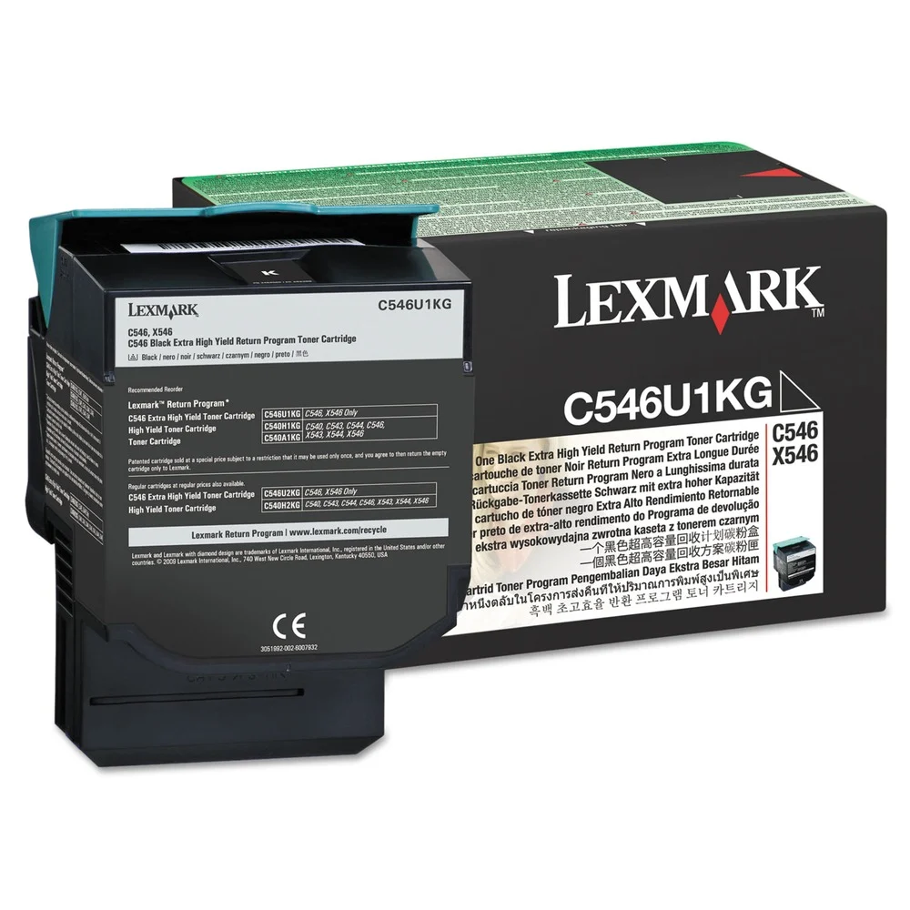 Lexmark Return Program 8000 Page-Yield Extra High-Yield Toner - Black