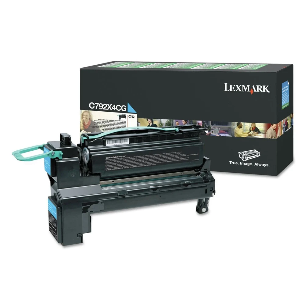 Lexmark Return Program 17000 Page-Yield Toner - Cyan