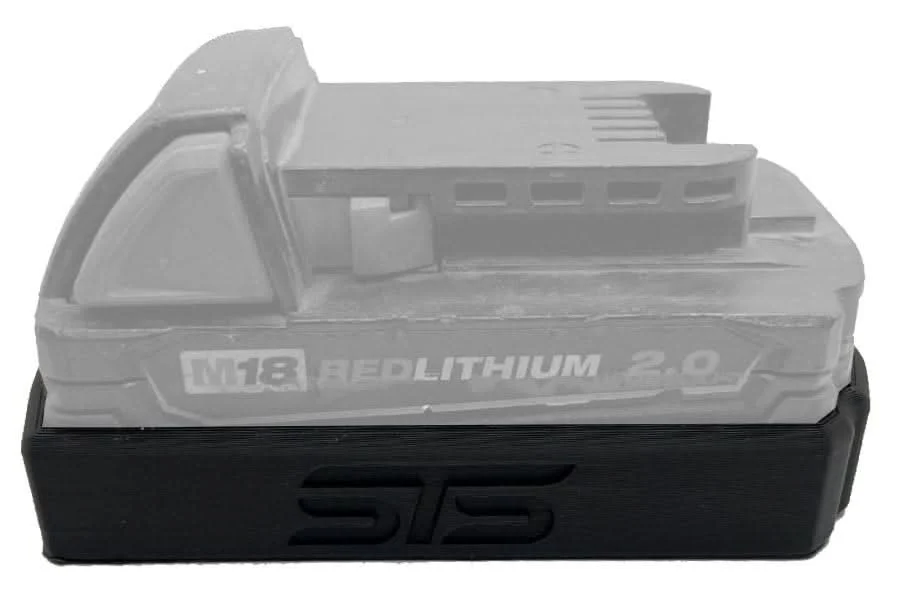 STS Auto Design MW1820 Milwaukee M18 2.0Ah Heavy-Duty Magnetic Battery Cover