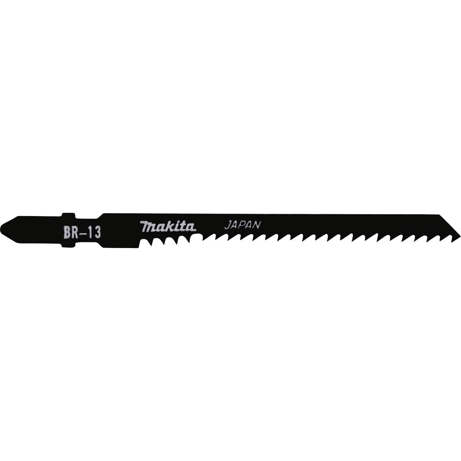 Makita 792729-9 Jig Saw Blade, T Shank, HCS, 4-1/8" x 9TPI, 2-1/2" Cutting Length, 5/pk