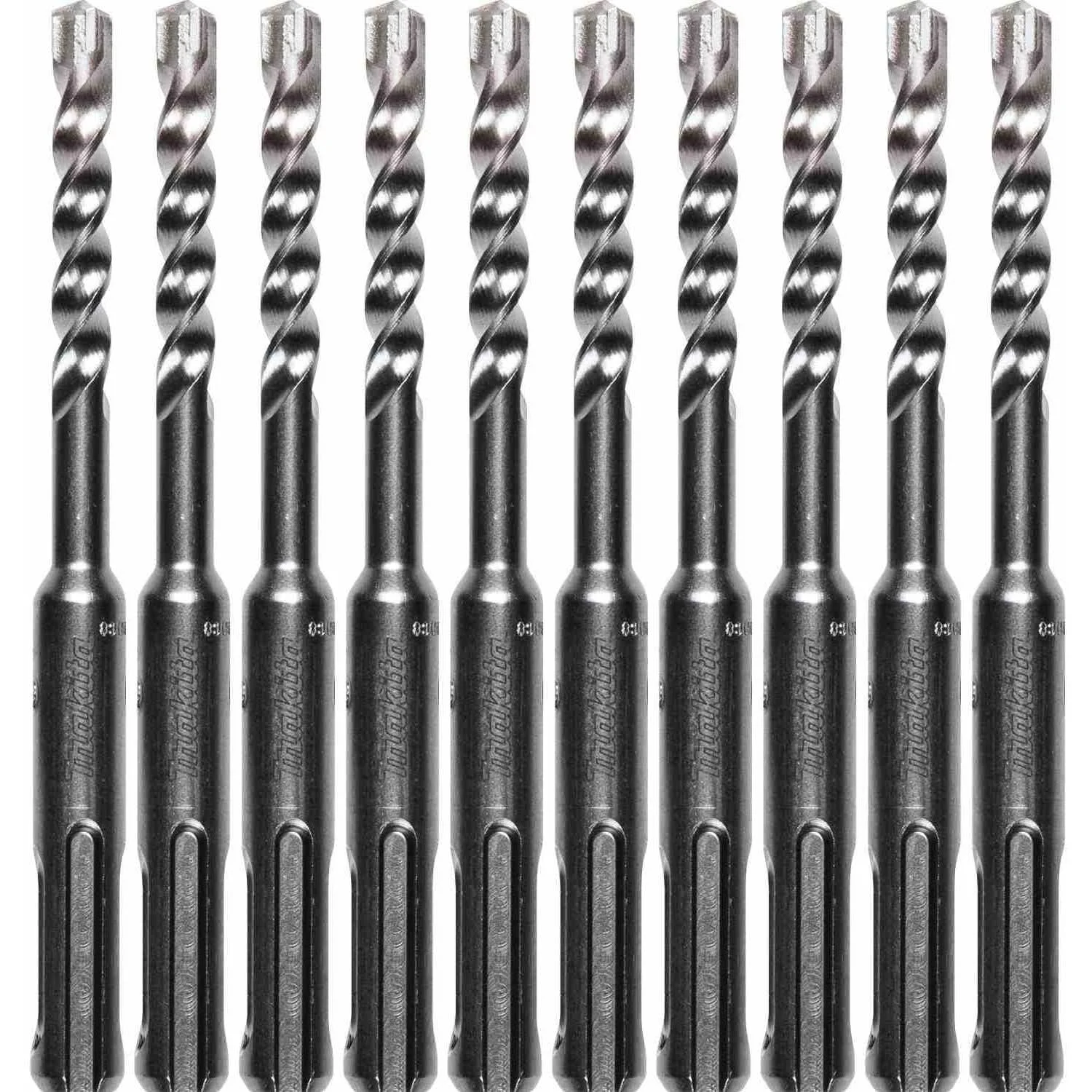 Makita B-61204 1/4" x 4" SDS-PLUS Bit, 3-Cutter, 10/pk