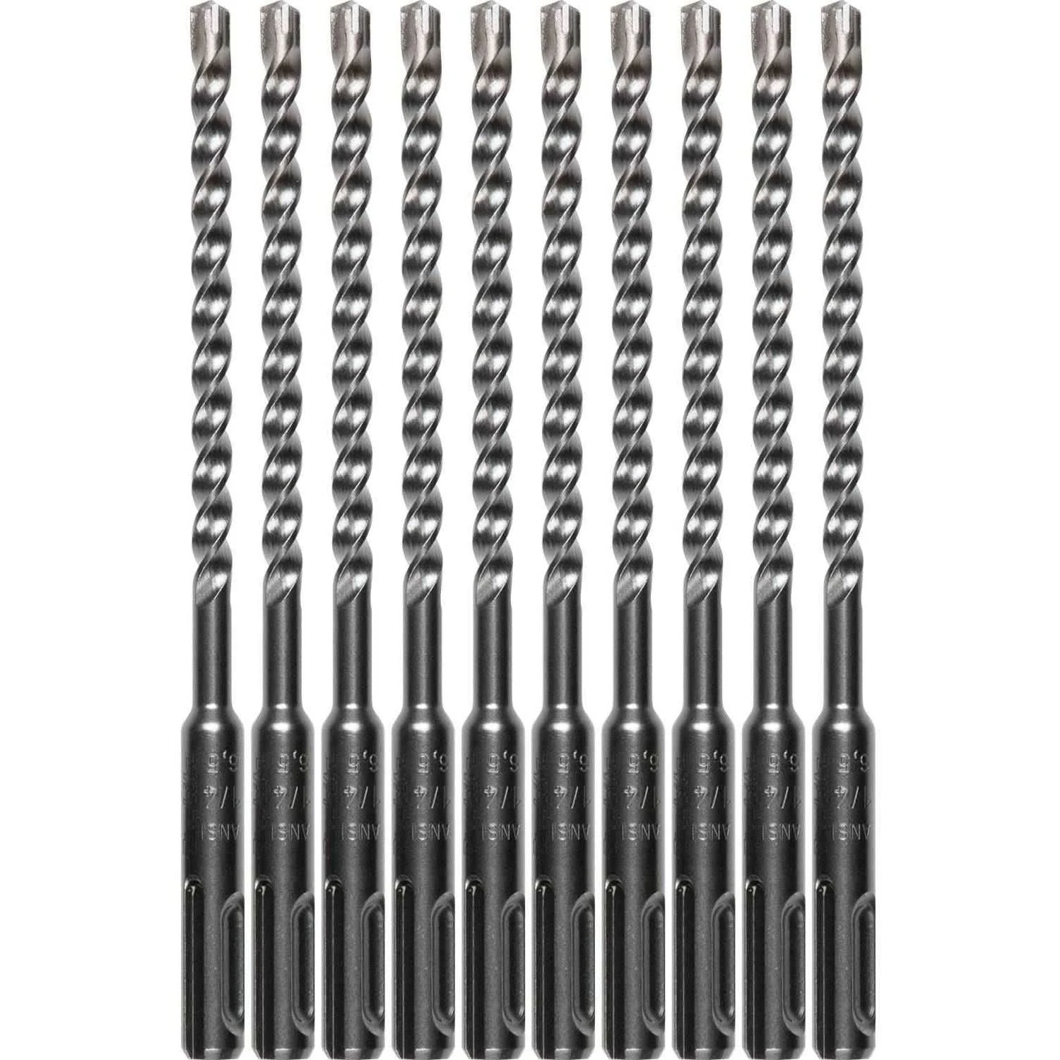 Makita B-61210 1/4" x 6" SDS-PLUS Bit, 3-Cutter, 10/pk