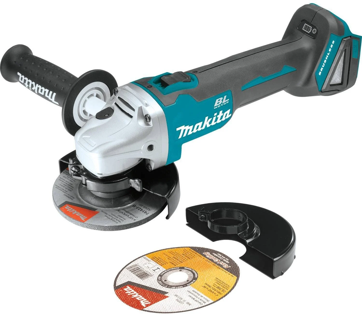 Makita 18V LXT Brushless Cordless 4-1/2 / 5" Cut-Off/Angle Grinder, Tool Only
