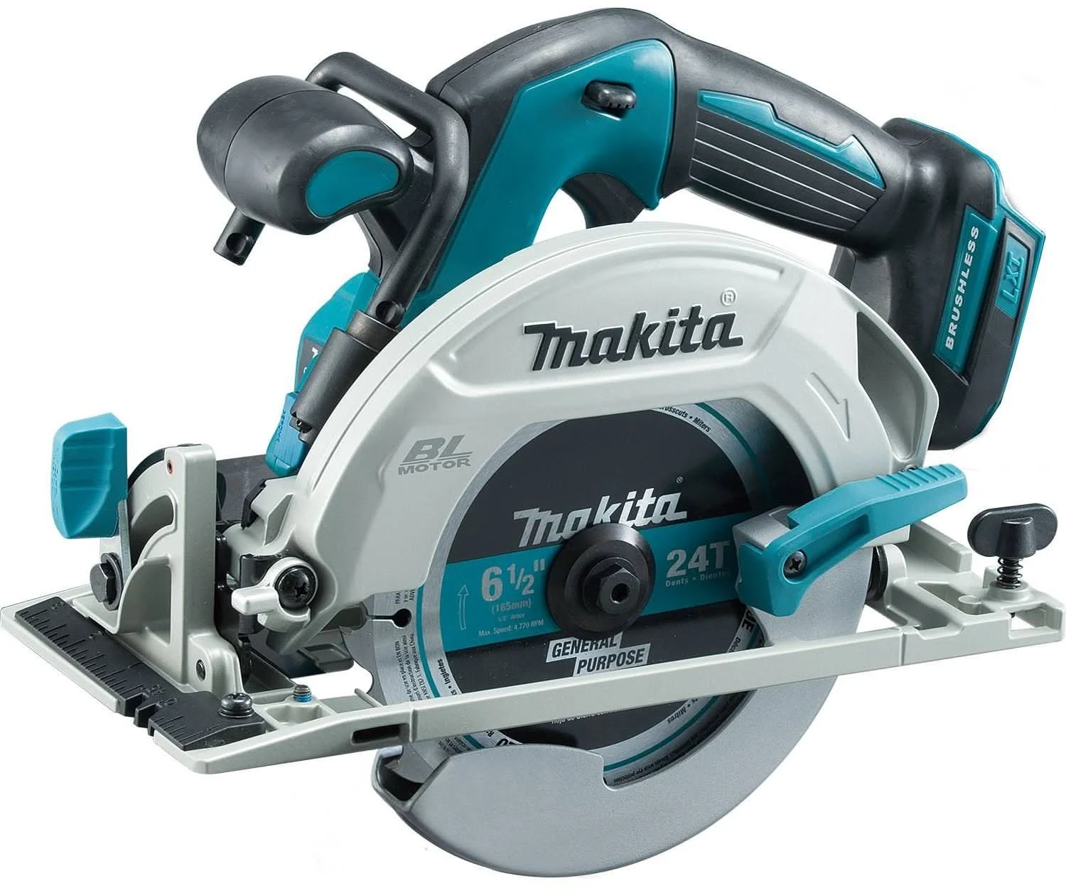 Makita 18V LXT Brushless Cordless 6-1/2" Circular Saw, Tool Only