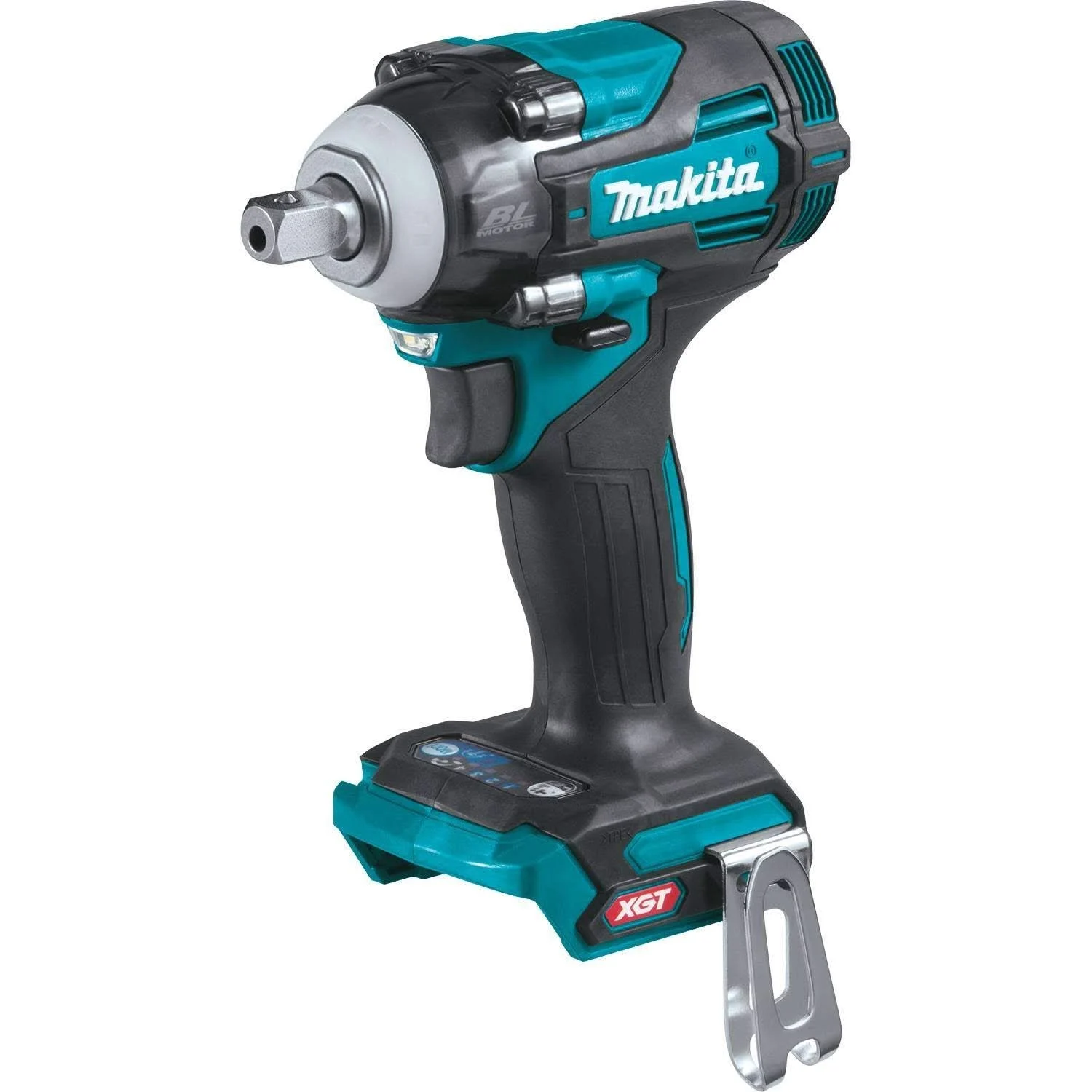 Makita 40V max XGT Brushless Cordless 4-Speed 1/2" Sq. Drive Impact Wrench w/ Detent Anvil, Tool Only