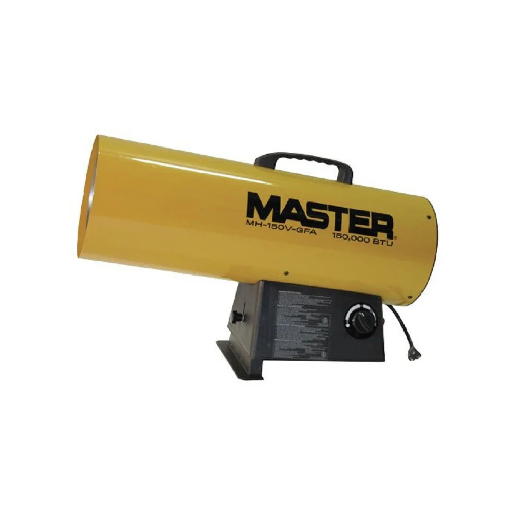 Master 150,000 BTU Variable Output LP Forced Air Heater