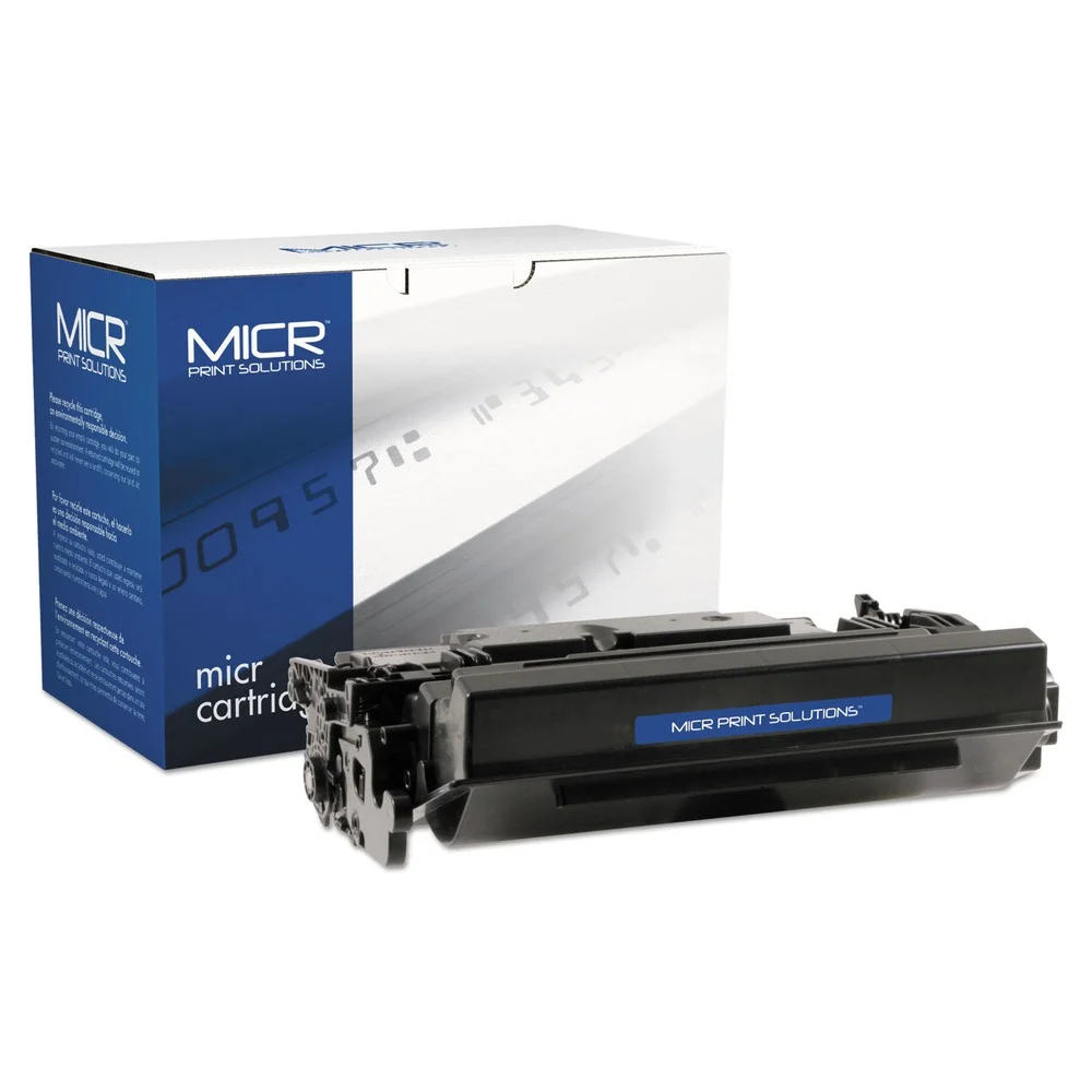 MICR Print Solutions 18000 Page-Yield Compatible CF287X(M) (87XM) High-Yield MICR Toner - Black