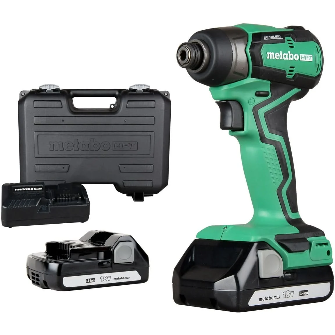 Metabo HPT WH18DDXM 18V Brushless Impact Driver 1.5 Ah Kit