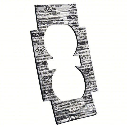 Metacaulk Cover Guard Single Gang Receptacle - Case of 50