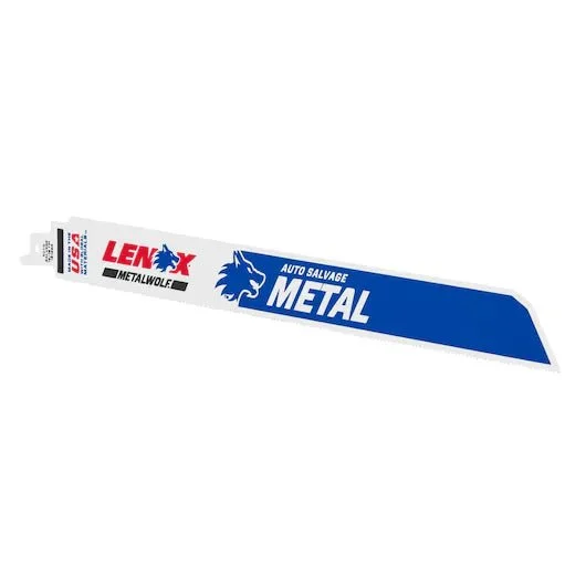 Metalwolf  Wave Edge 6 Inch Reciprocating Saw Blades - Pack of 5