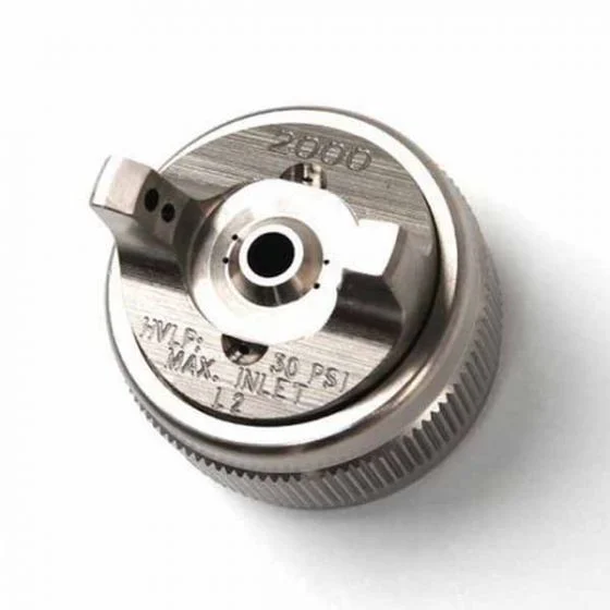 DevilBiss? GTI-407-2000 Air Cap and Retaining Ring, Use With: GFG-670 Plus? High Efficiency Gravity Feed Gun
