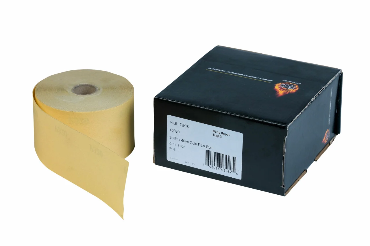 2.75" x 40yd 320 PSA Gold Sheet, 1/Roll