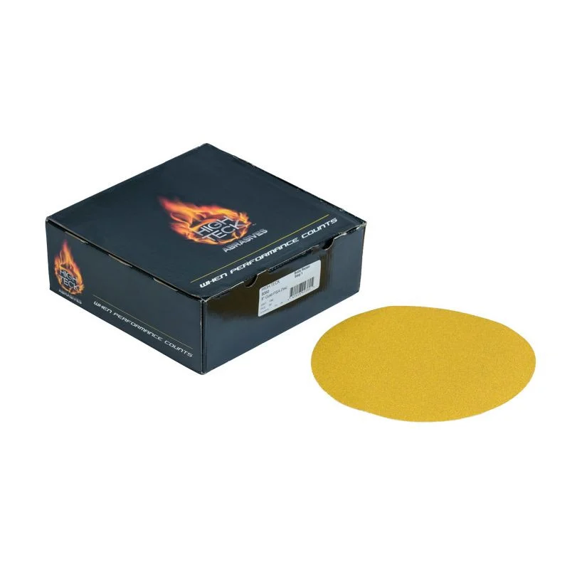 8" Gold PSA Disc - 80 grit