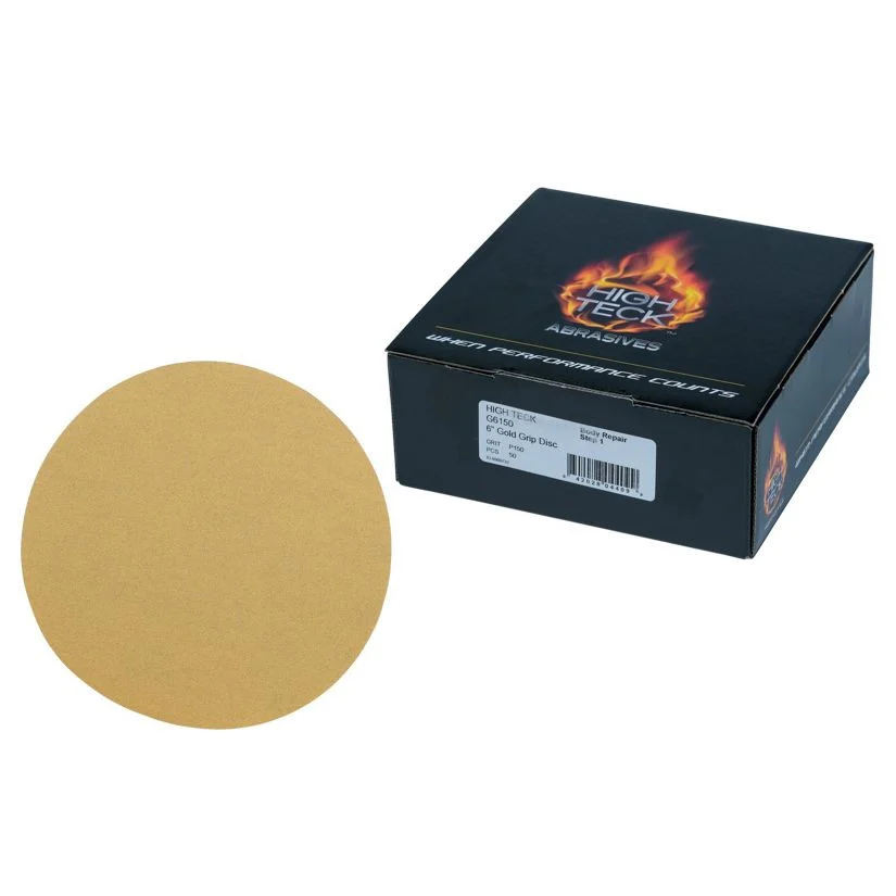 6" Gold Grip Disc - 150 grit