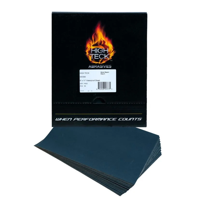9" x 11" Waterproof Sheet 500 grit