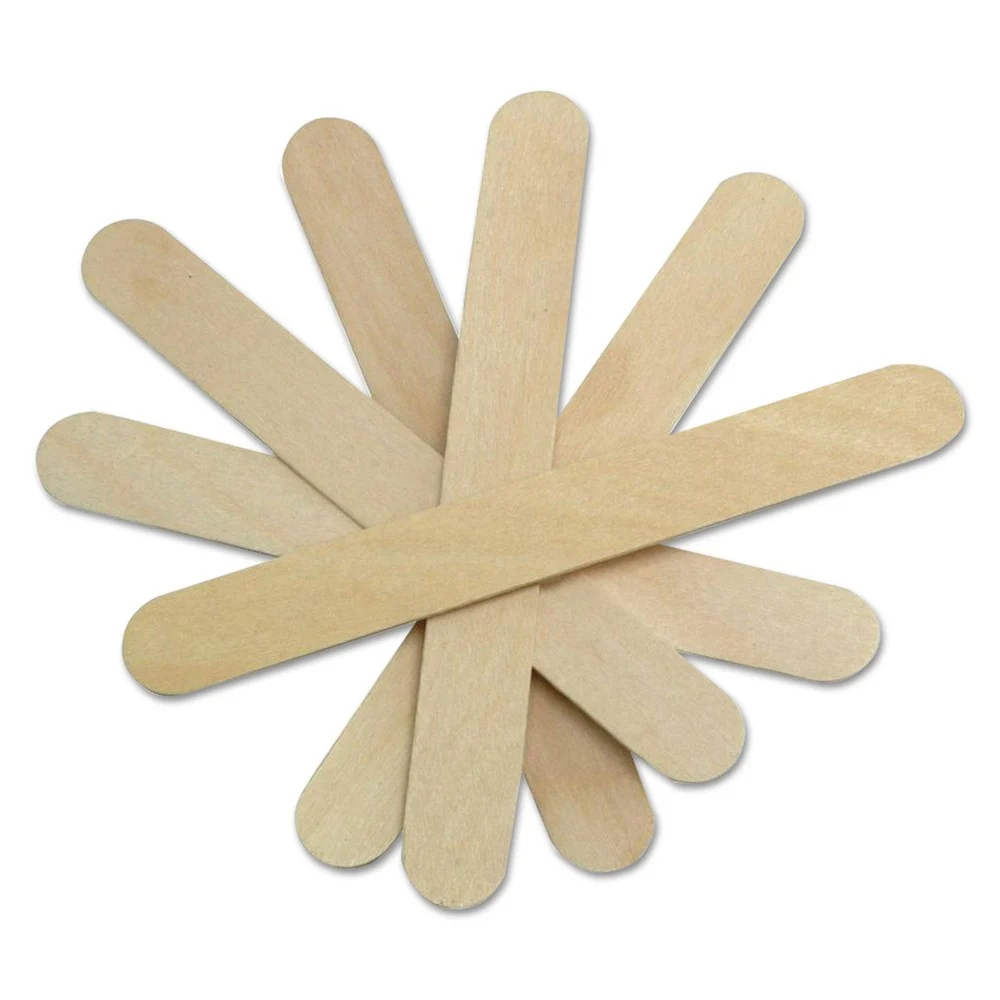 Medline 6 in. Non-Sterile Wood Tongue Depressors (500/Box)