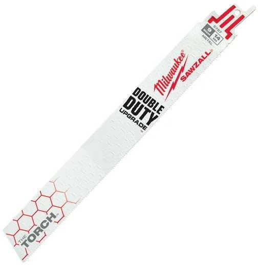 Milwaukee 9" 14 TPI The Torch SAWZALL Recip Blades (5 Pk)