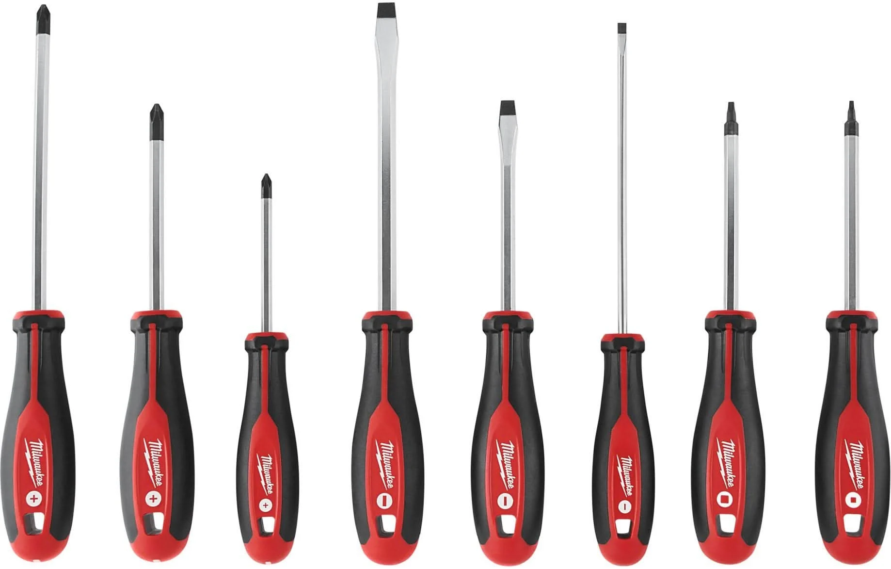 Milwaukee 48-22-2718 8-Piece Screwdriver Kit w/ Square