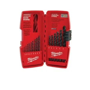 Milwaukee 15-Piece Thunderbolt Black Oxide Drill Bit Set
