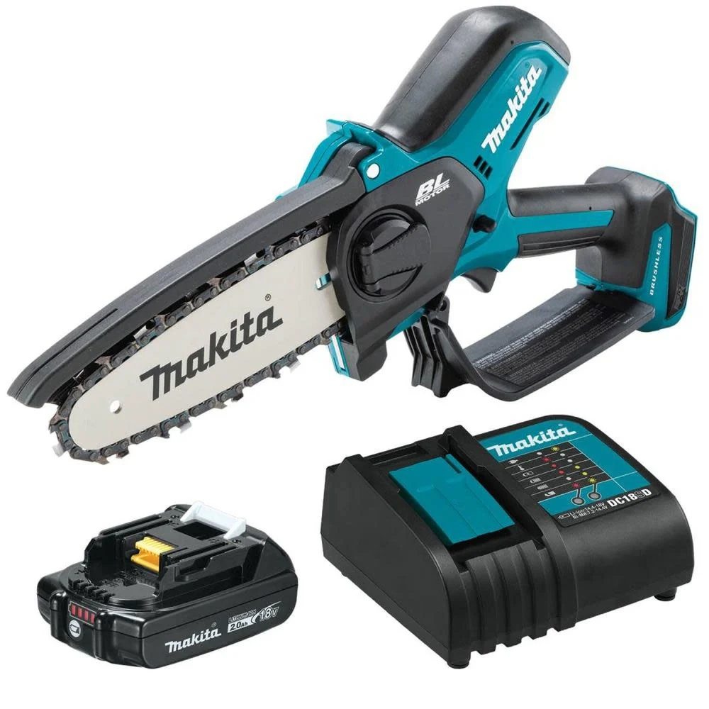 Makita 18V LXT Brushless Lithium‑Ion Cordless 6 in. Pruning Saw Kit (2 Ah)