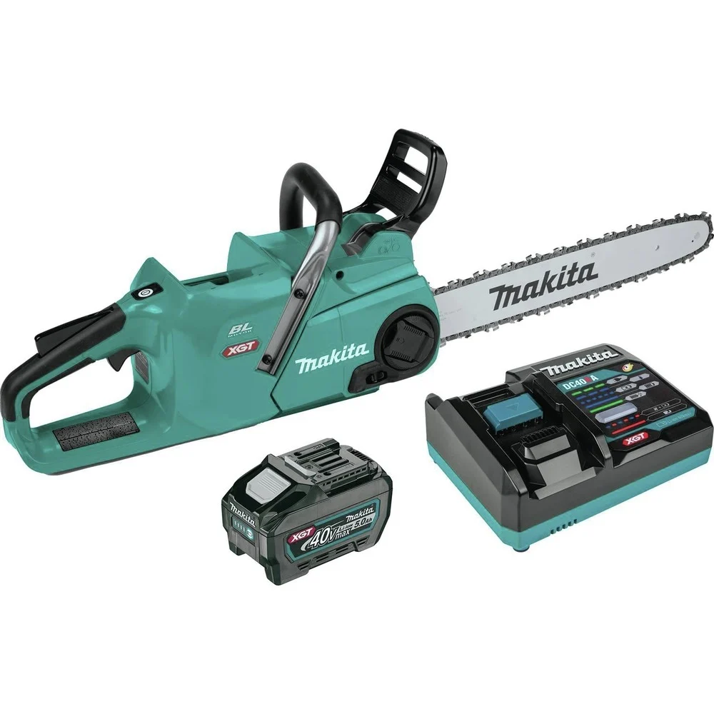 Factory Reconditioned Makita 40V max XGT Brushless Lithium-Ion 18 in. Cordless Chain Saw Kit (5 Ah)
